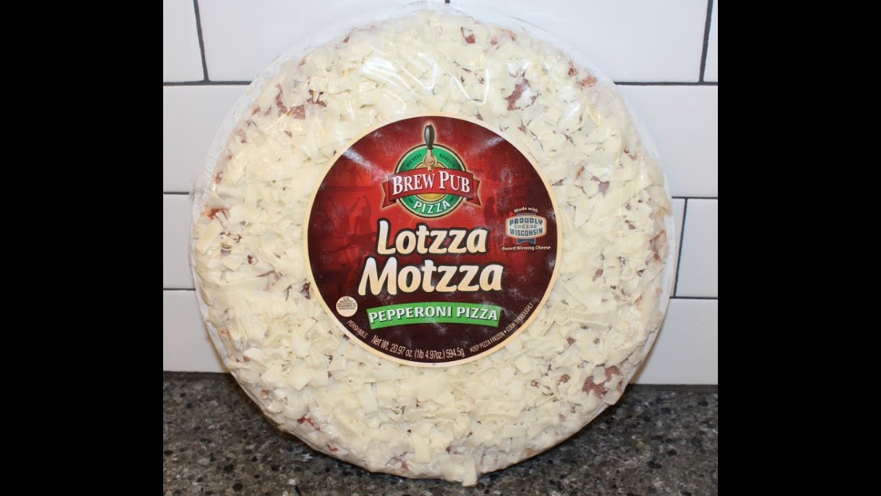 Brew Pub Pizza Lotzza Motzza Pepperoni Pizza Review