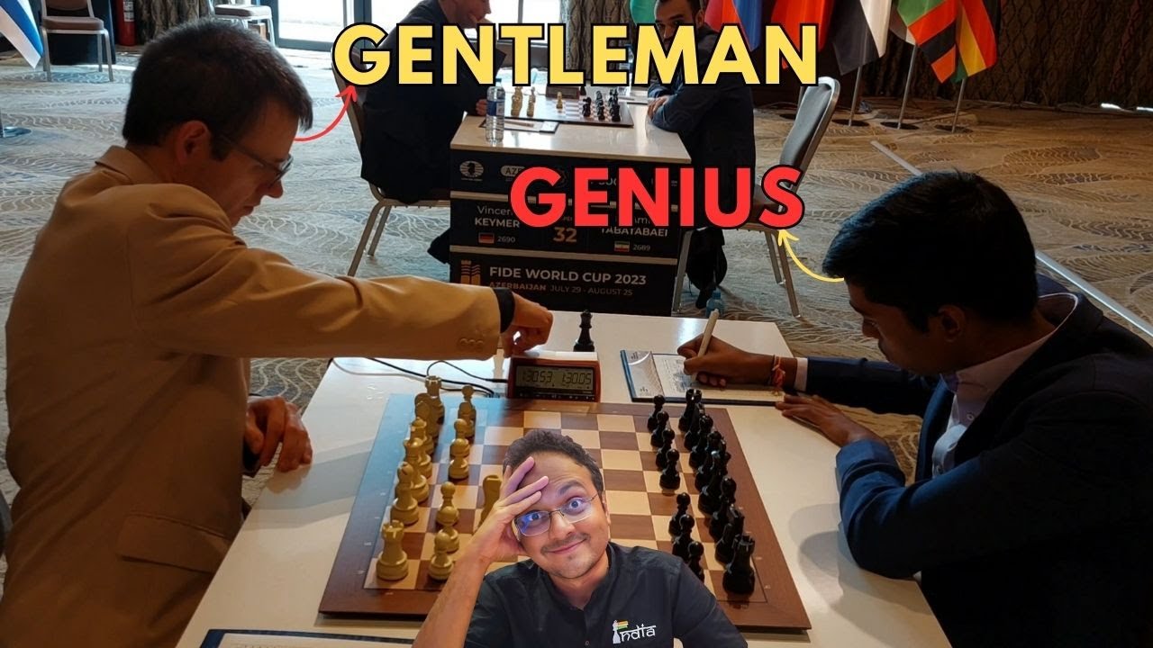Gentleman vs Genius | David Navara vs Praggnanandhaa | World Cup 2023