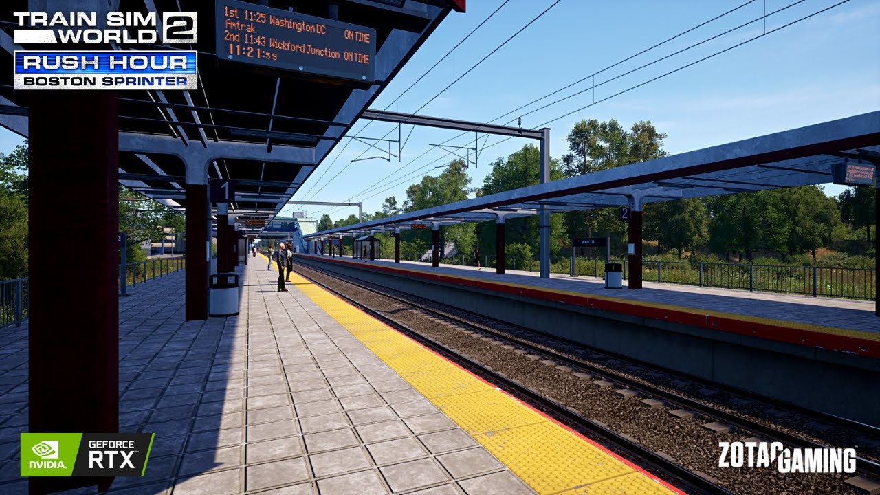 Train Sim World 2 | Passenger Mode | Route 128 to Providence