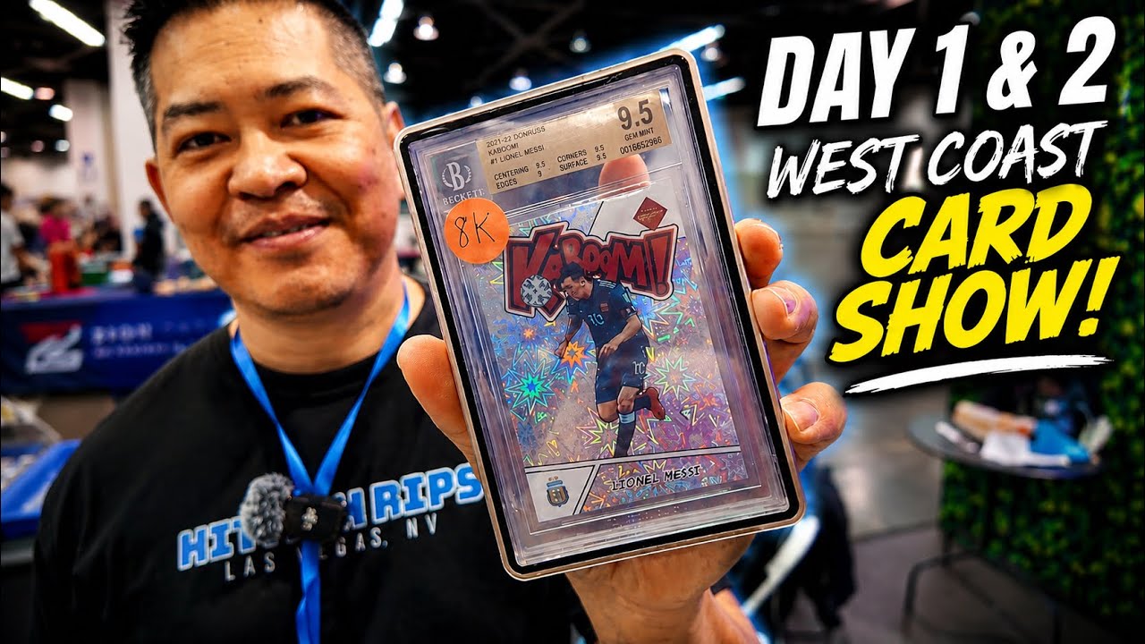 🎥 ОДИН ДЕНЬ ИЗ ЖИЗНИ (Hitman Rips) Эп. 2 &mdash; День 1 и 2 на West Coast Card Show!
