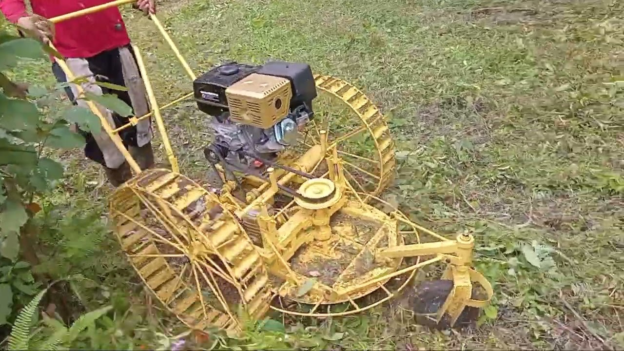 Tutorial Mesin Pemotong Rumput T24 Buatan Bang Pilot Ganteng