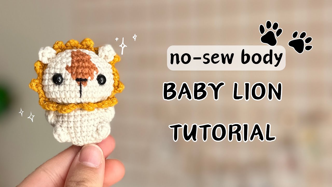 Amigurumi Lion Crochet | How to crochet Little  Lion- Keychain