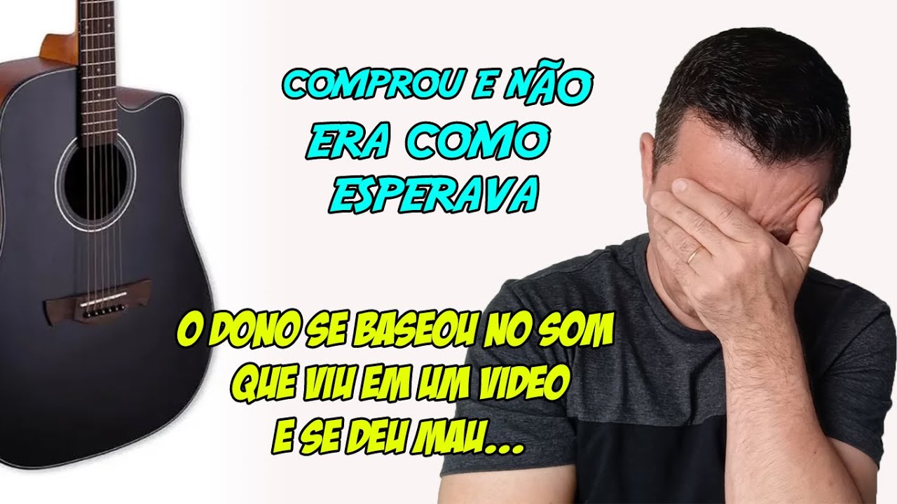 Nunca compre pelo som! entenda o problema que o dono teve por causa disso! 😪 Tagima Metr&oacute;polis EQ