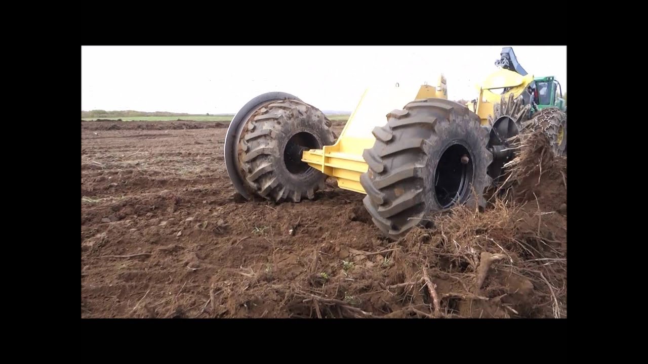 MODEL 1250 ROTARY BRUSH/STICK RAKE