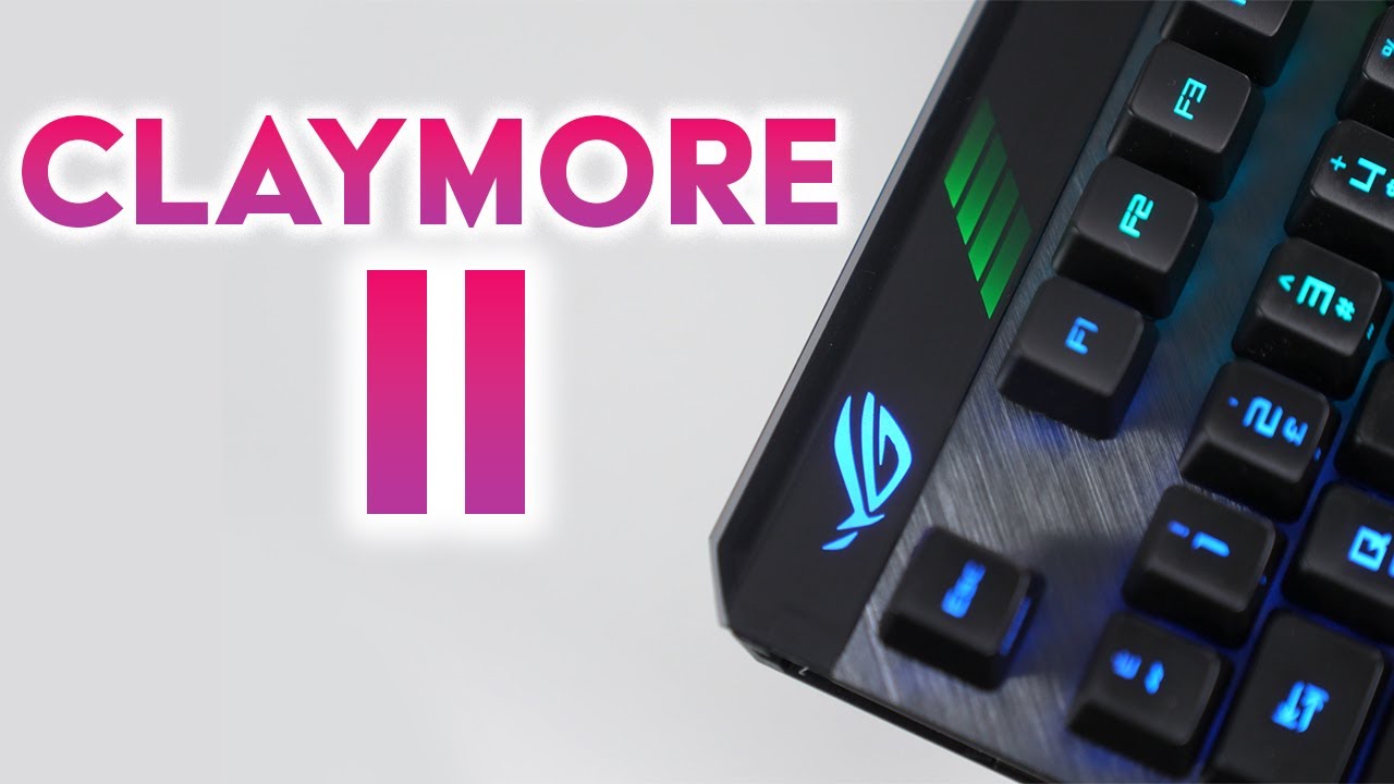 Mod&uuml;ler Tam Boy/TKL Klavye: ASUS ROG Claymore II İncelemesi