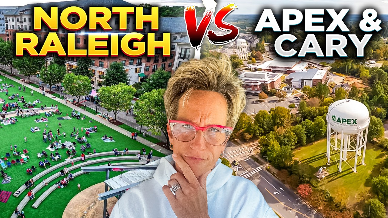 North Raleigh vs Apex & Cary - ULTIMATE Guide Before Moving to North Raleigh NC