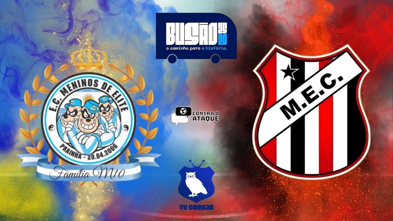 🔴 AO VIVO - E.C. MENINOS DE ELITE x M.E.C. - COPA DO BUSÃO - RODADA 3