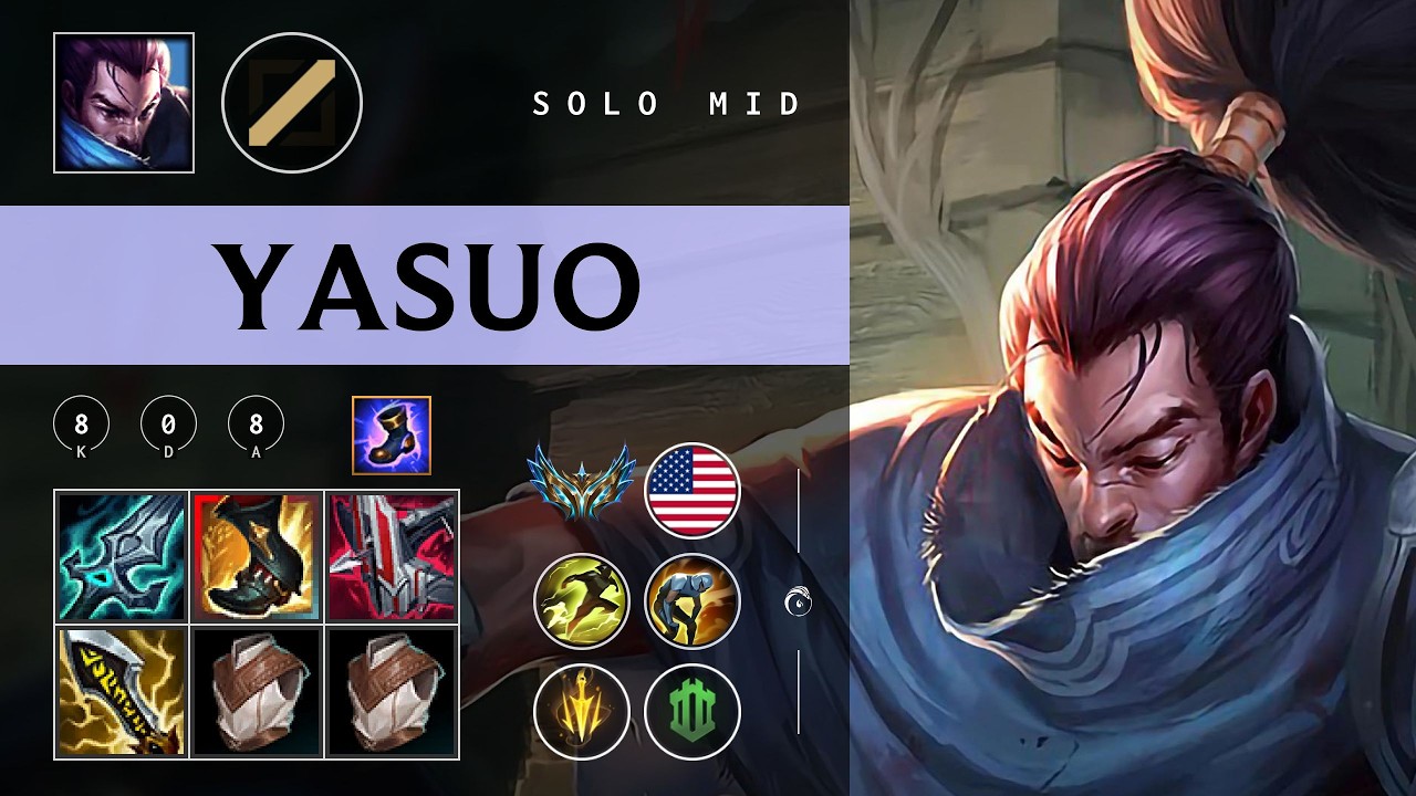 Yasuo Mid vs Katarina - NA Challenger Patch 26.04