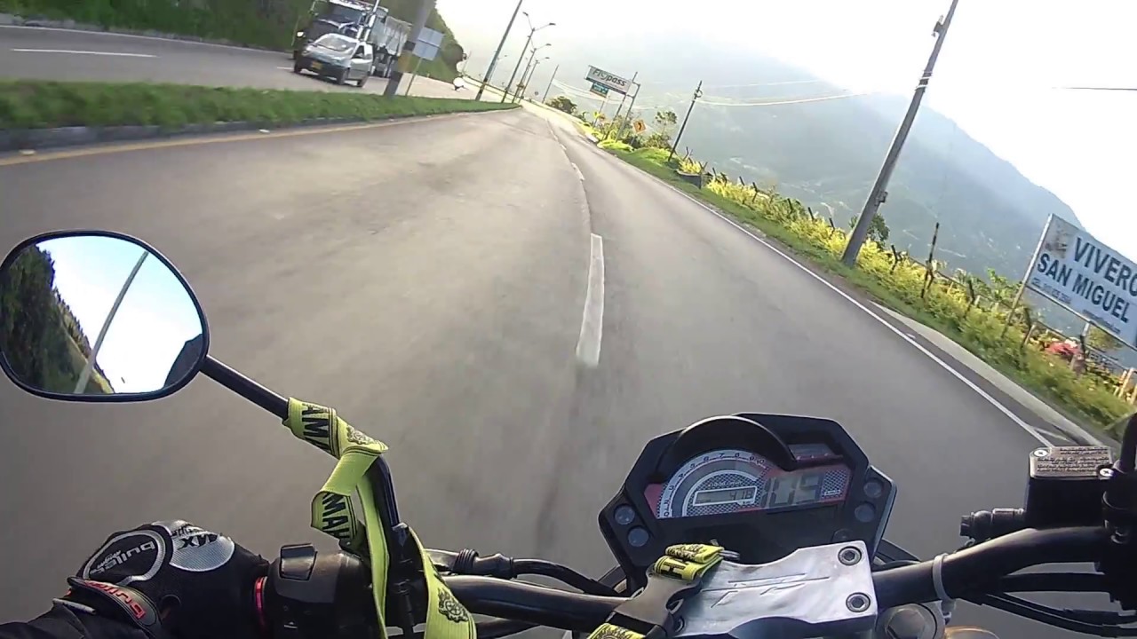 Probando Yamaha FZ16 Guarne Antioquia, Autopista Medellin - Bogota