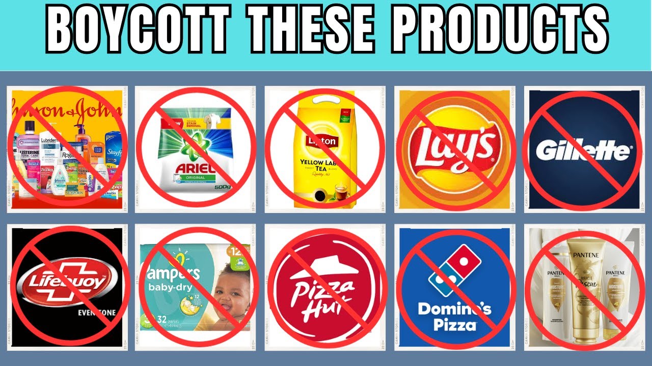 Boycott Israel Products