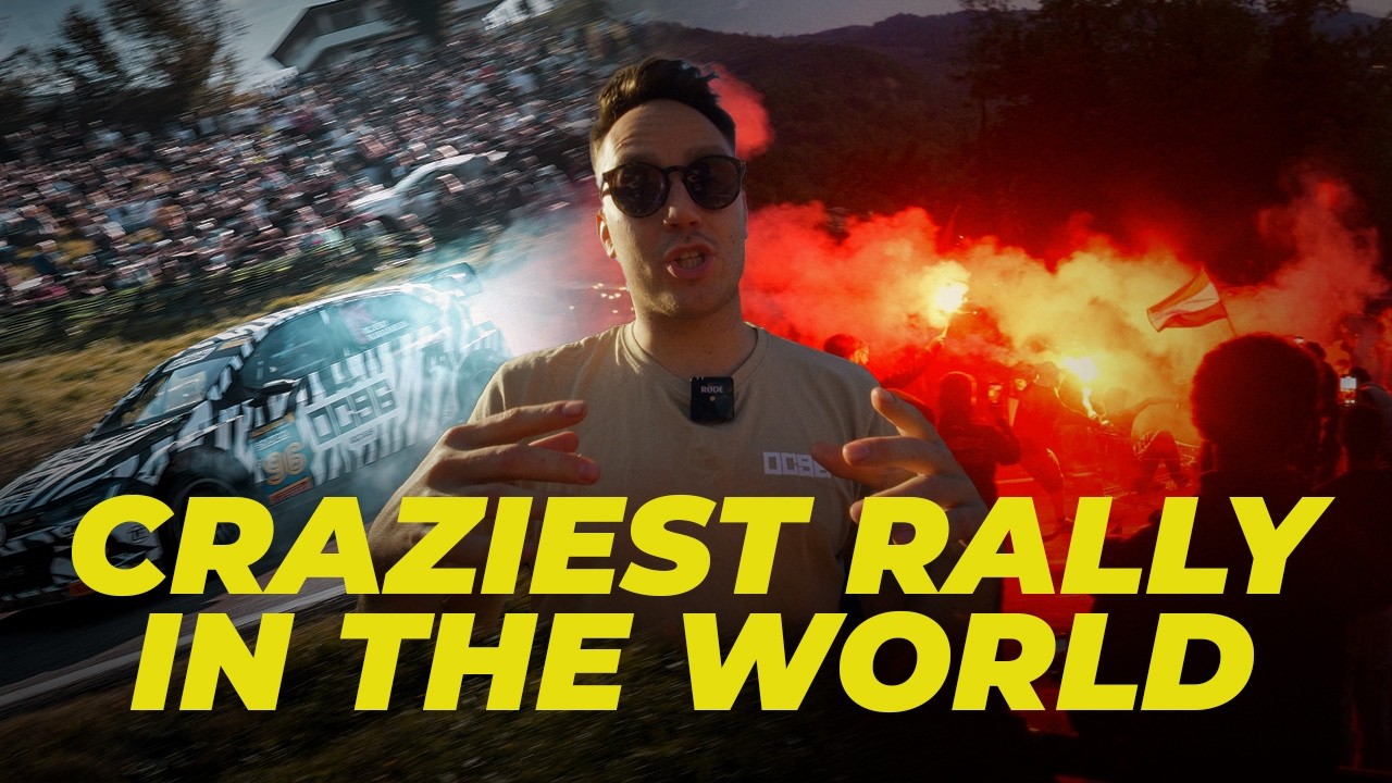 We brought our new rallycross car to the craziest rally in the World | RALLY LEGEND VLOG
