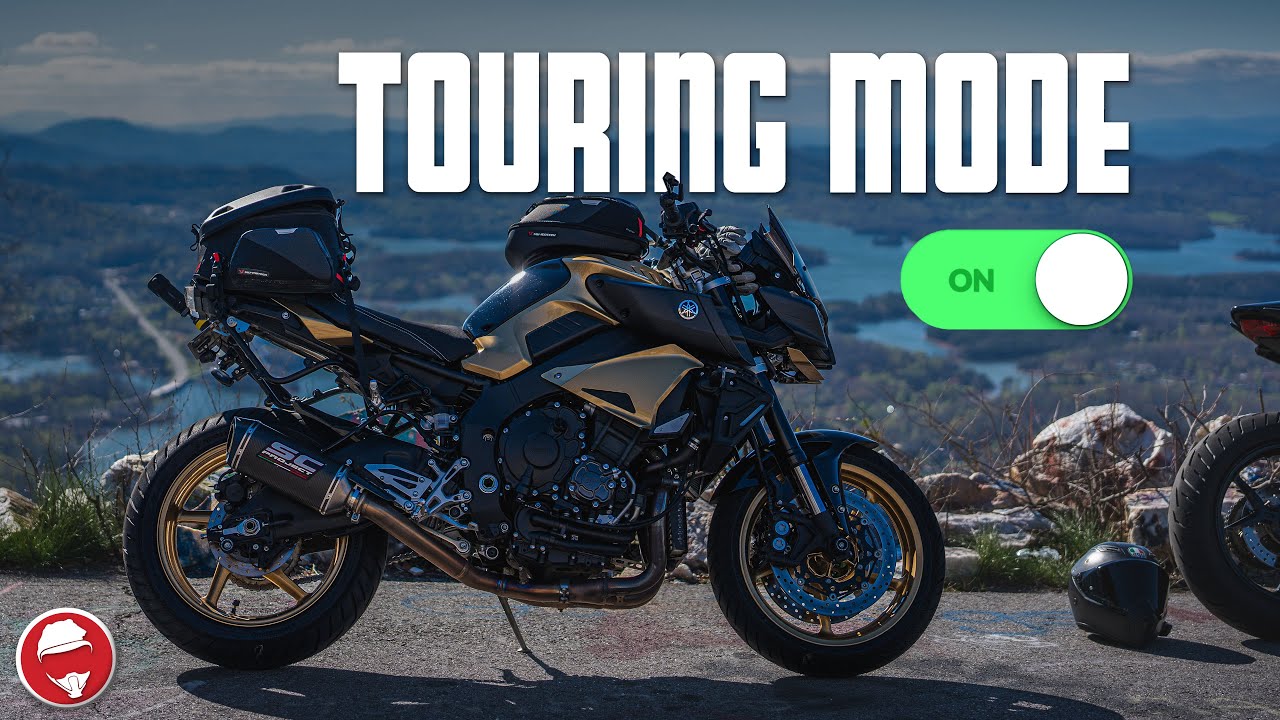 I tried Touring on my MT10...