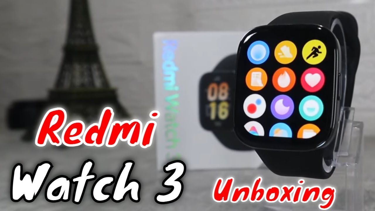 Redmi Watch 3 Unboxing Smart Watch Bluetooth phone call 1.75