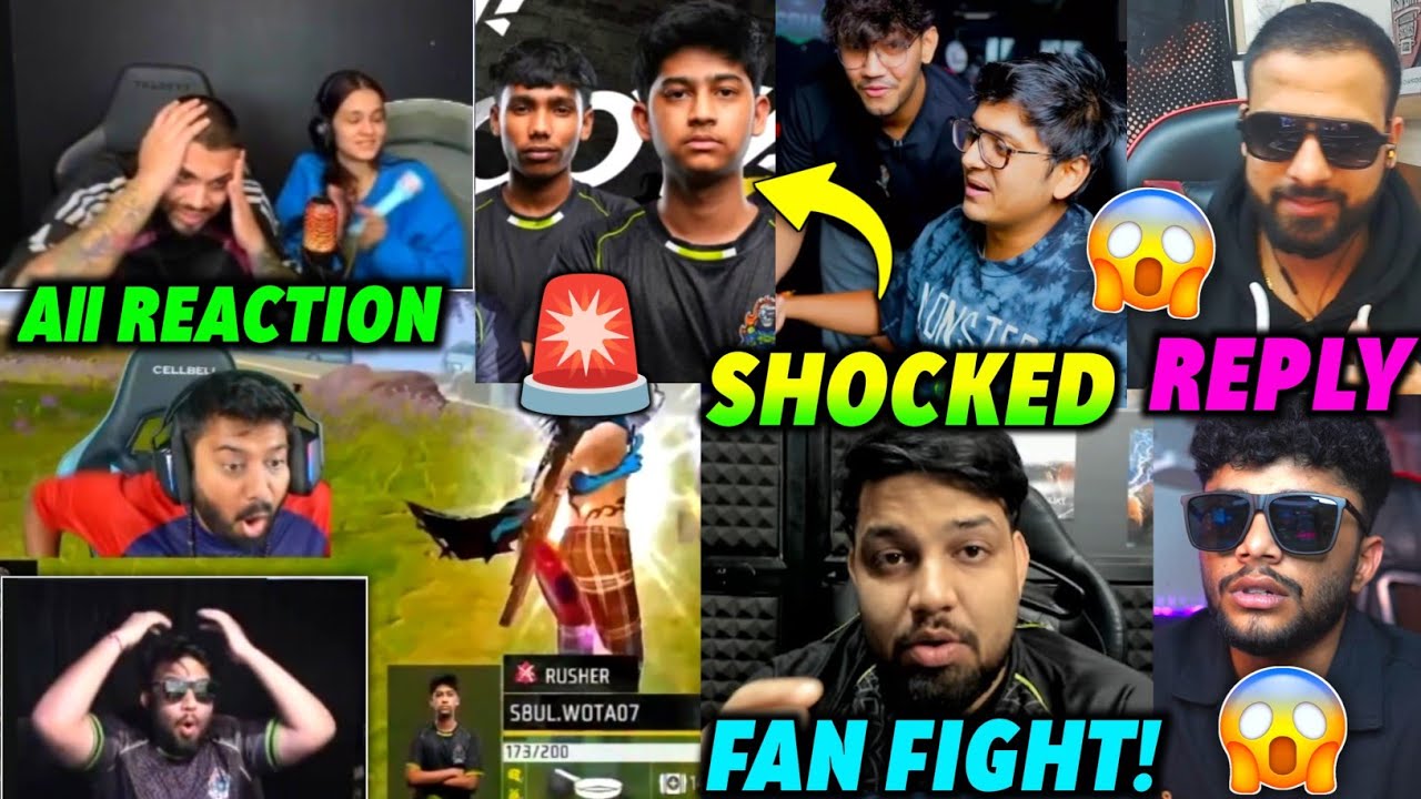 S8ul Elite 🔥 - All REACTIONS, Wota One-sided Domination🚨, Fozyajay Live Reply 🤯, Sid Jonty Mortal 🎯