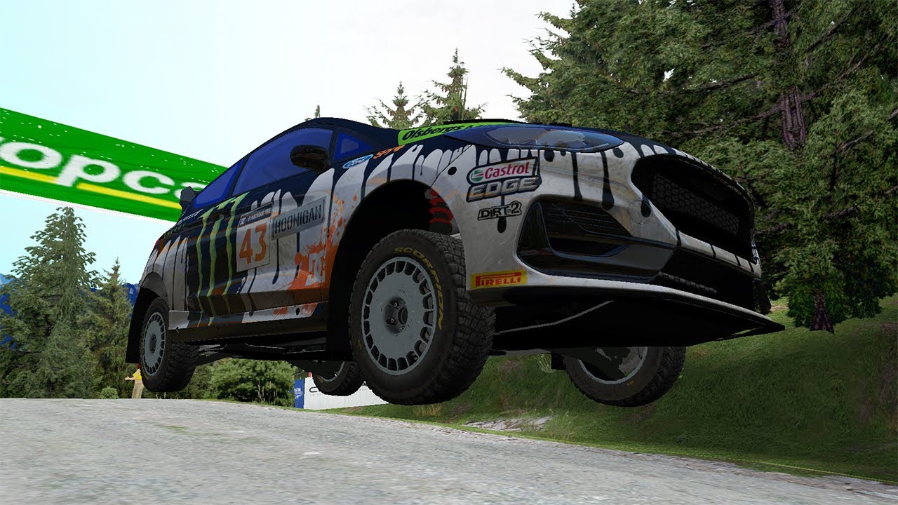 Richard Burns Rally: Swiss IV Gravel, in a Ford Fiesta Rally3 Evo (XBox Controller)