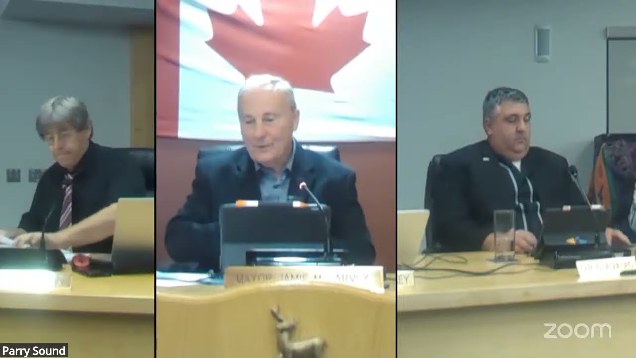 Parry Sound Council Meeting October 21, 2025