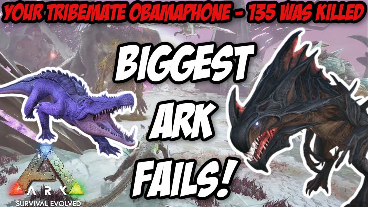ARK | How to mess up pretty much everything! | Raid and PvP Fails | Volume 1