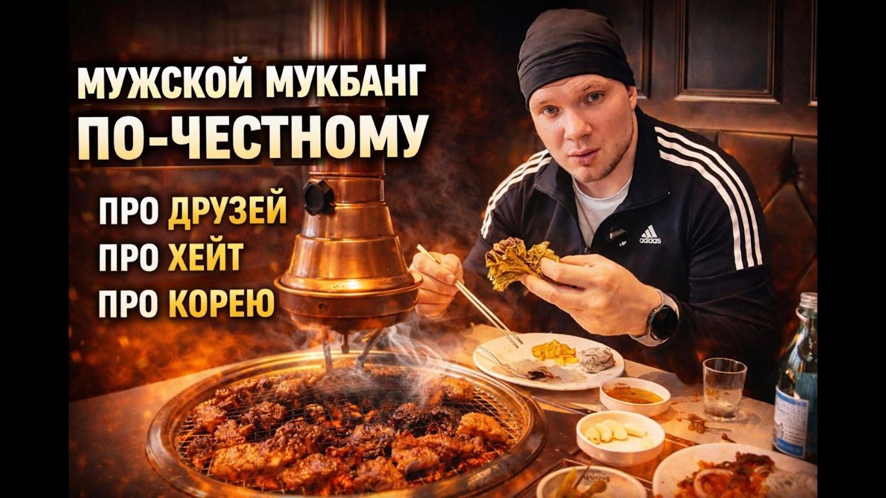 Мужской мукбанг по-честному | Про друзей из прошлого, хейт и жизнь в Корее
