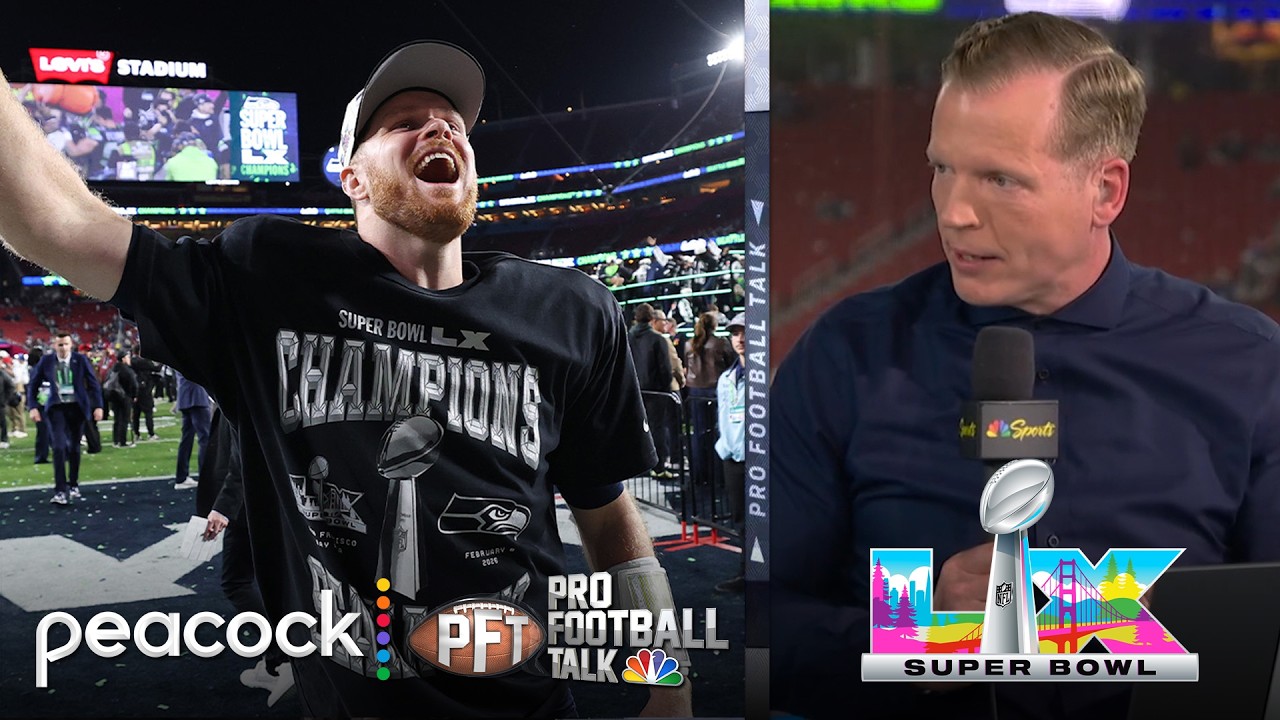 Sam Darnold, Kenneth Walker step up in Seahawks’ Super Bowl LX win | Pro Football Talk | NFL on NBC