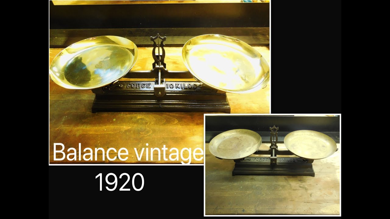 #9: Rénovation d'une ancienne balance / vintage scales restoration