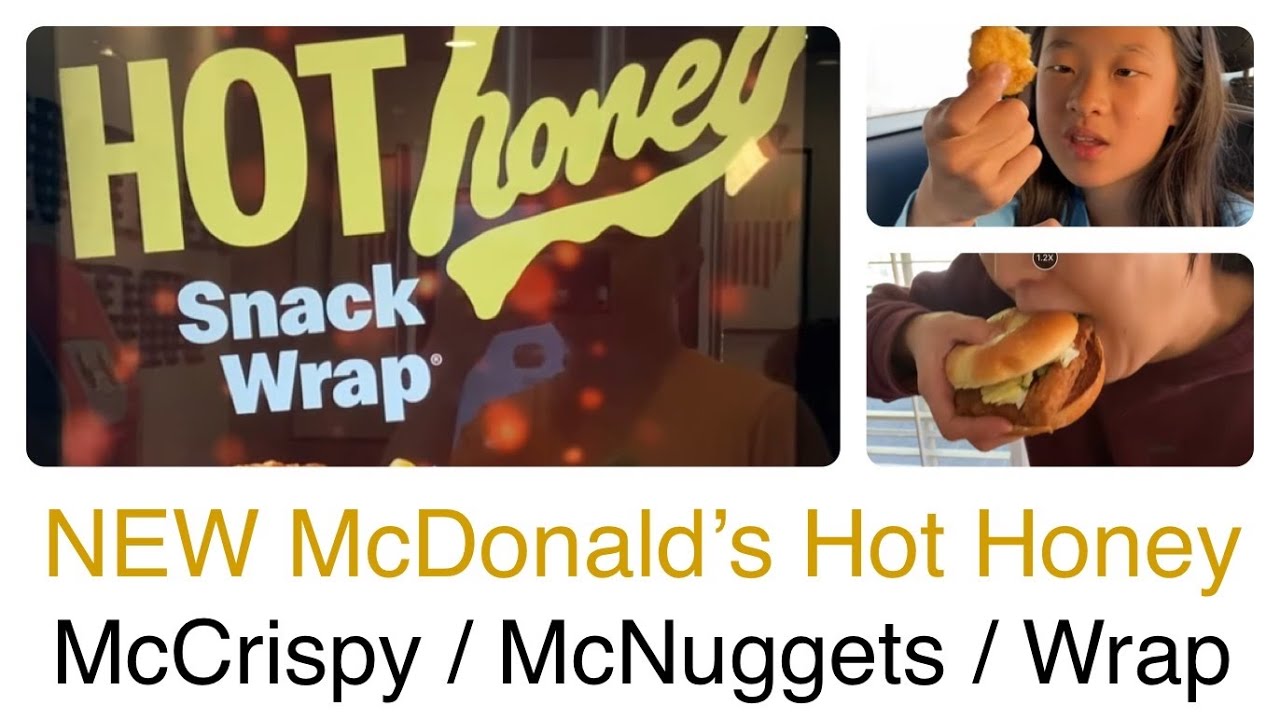 Новые блюда из меню McDonald’s с острым медом — обзор закусок для геймеров.