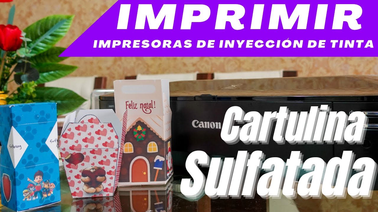 ¿Cómo imprimir cartulina sulfatada con impresoras de inyección de tinta?