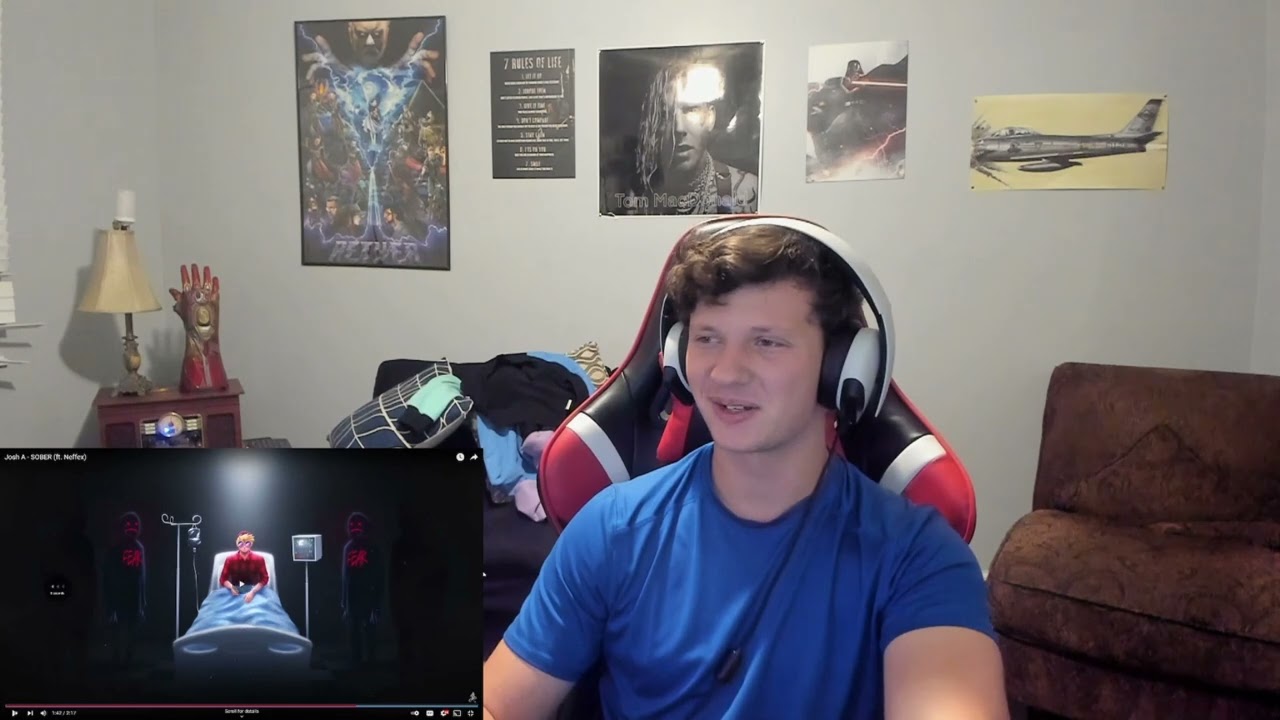 Josh A - SOBER ft. NEFFEX (REACTION)
