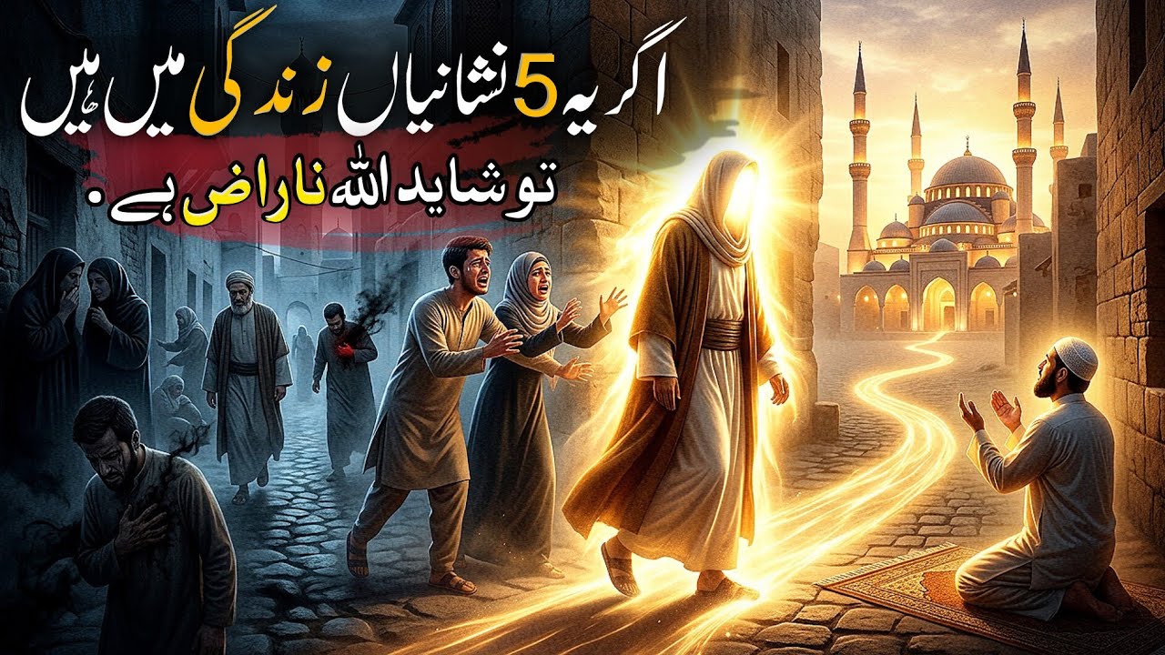“Agar Yeh 5 Nishaniyan Zindagi Me Hain… To Shayad Allah Naraz Hai | Watch Before It’s Too Late”