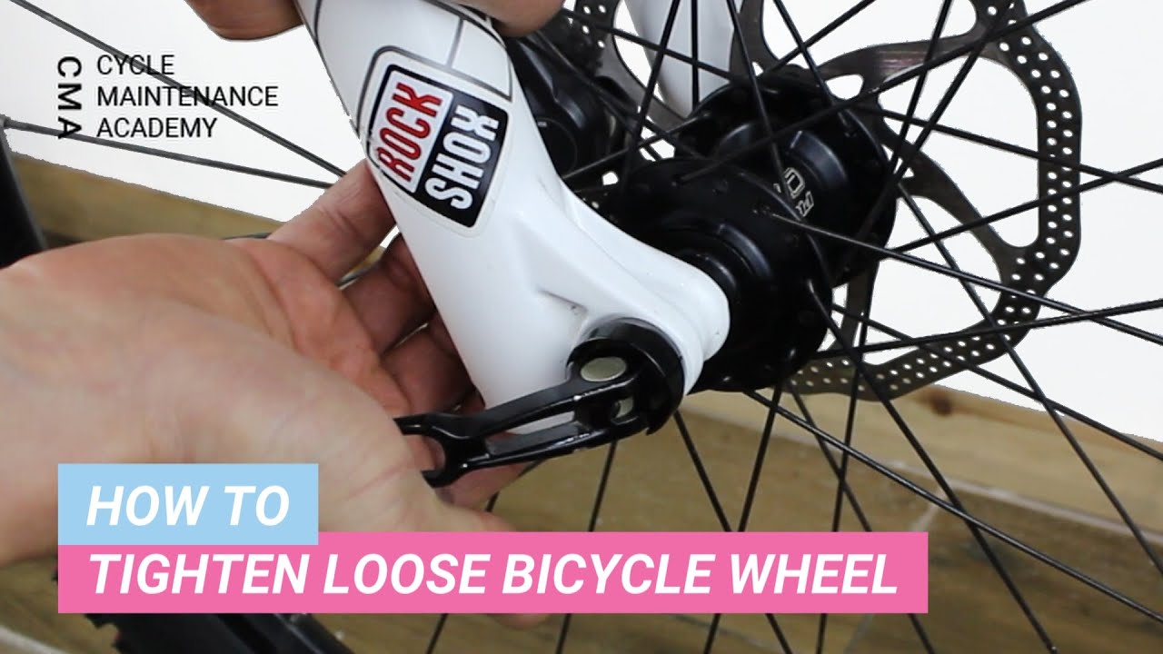 How To Tighten Loose Bicycle Wheel