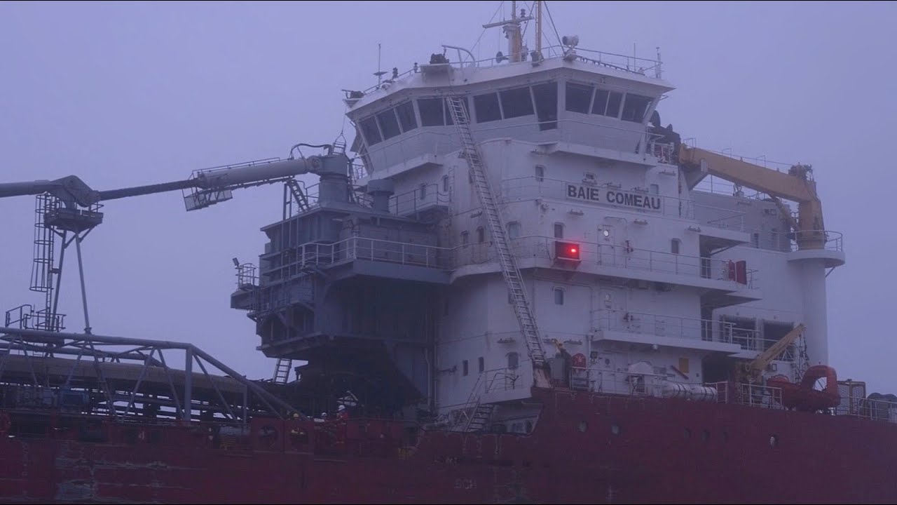 Baie Comeau - A Ghostly Ship Emerges From Spooky Superior