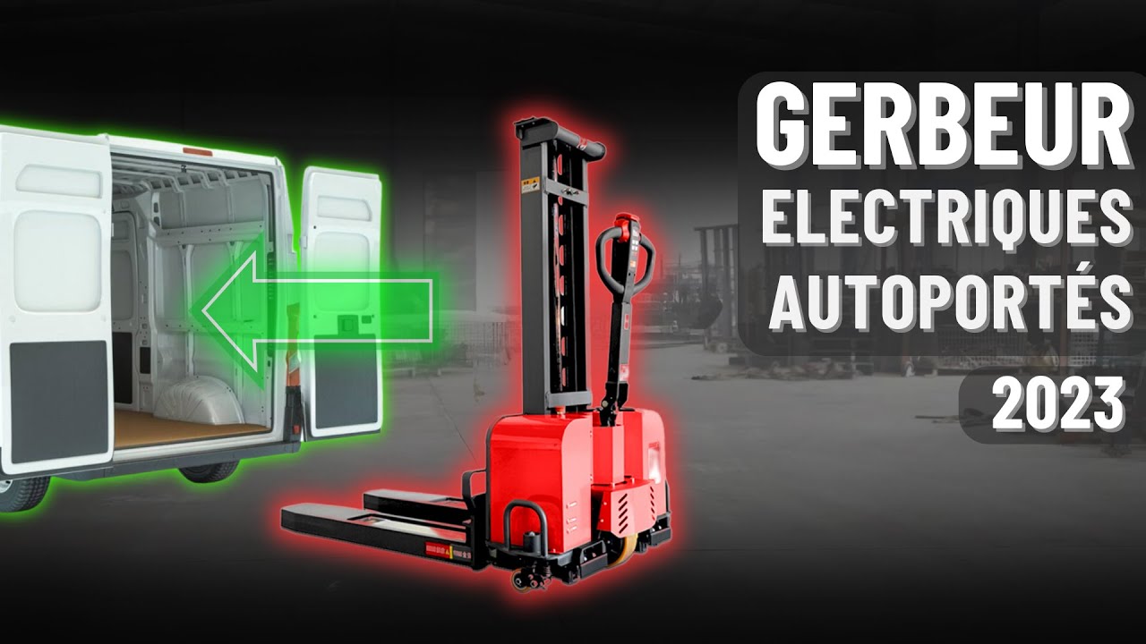 💥 Gerbeur Embarqué Autonome 1000 kg pour Véhicule Utilitaire à Prix d'Usine ! 💰