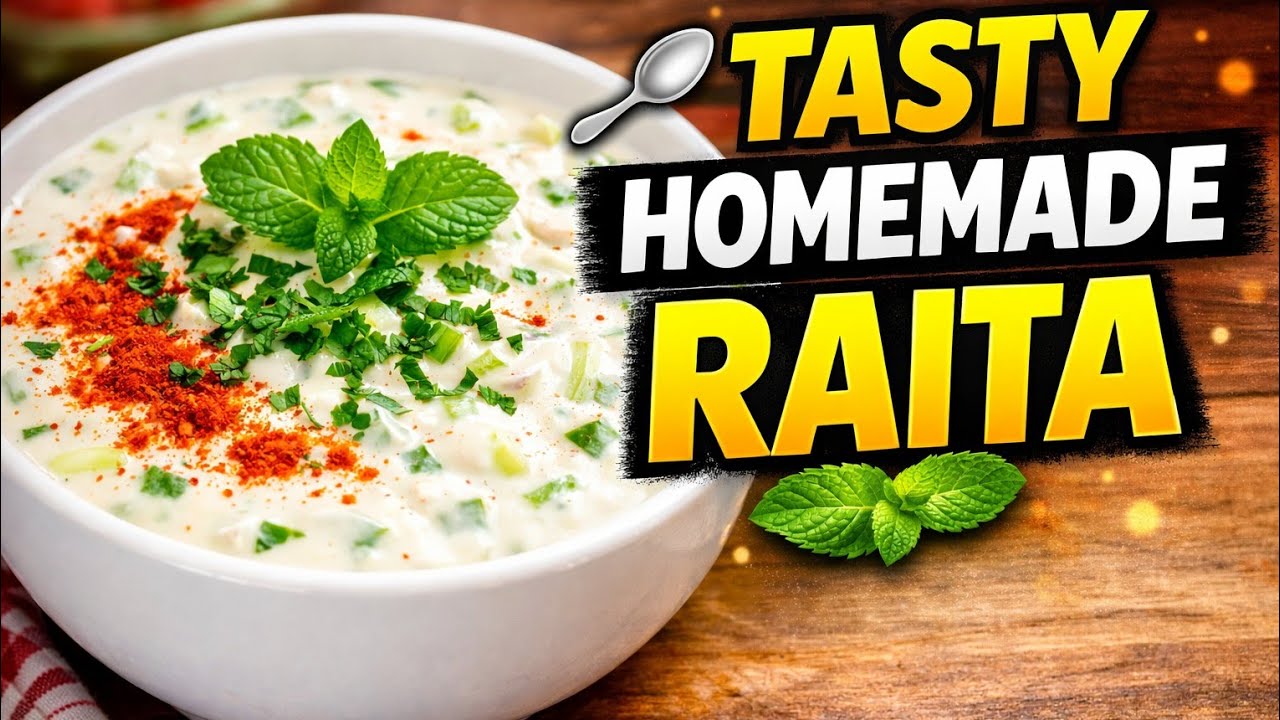 Tasty Homemade Raita Recipe | Easy Dahi Raita at Home/@BMVlogs_234