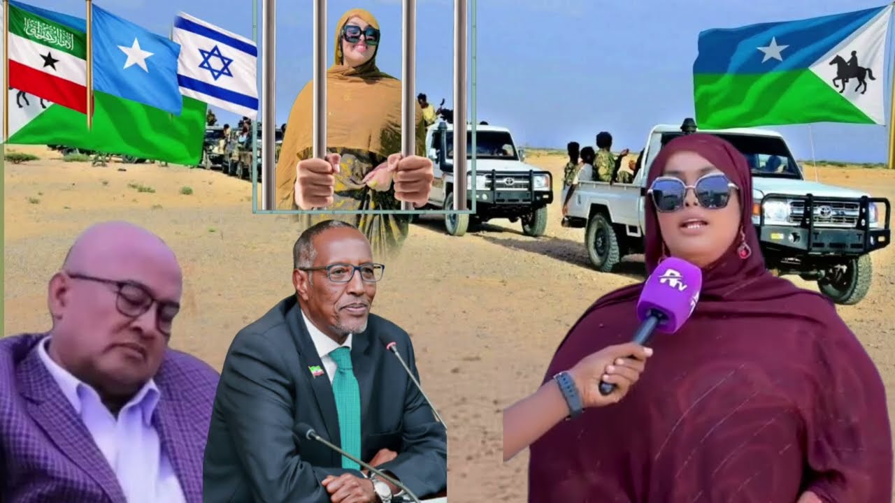 Goosha Isaac fell to the ground in Somaliland