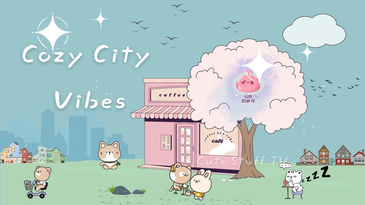 Cozy City Vibes Menu by Tamiemochi &bull; Cute Music &bull; Study Music &bull; Relaxing City Pop Playlist ☕️
