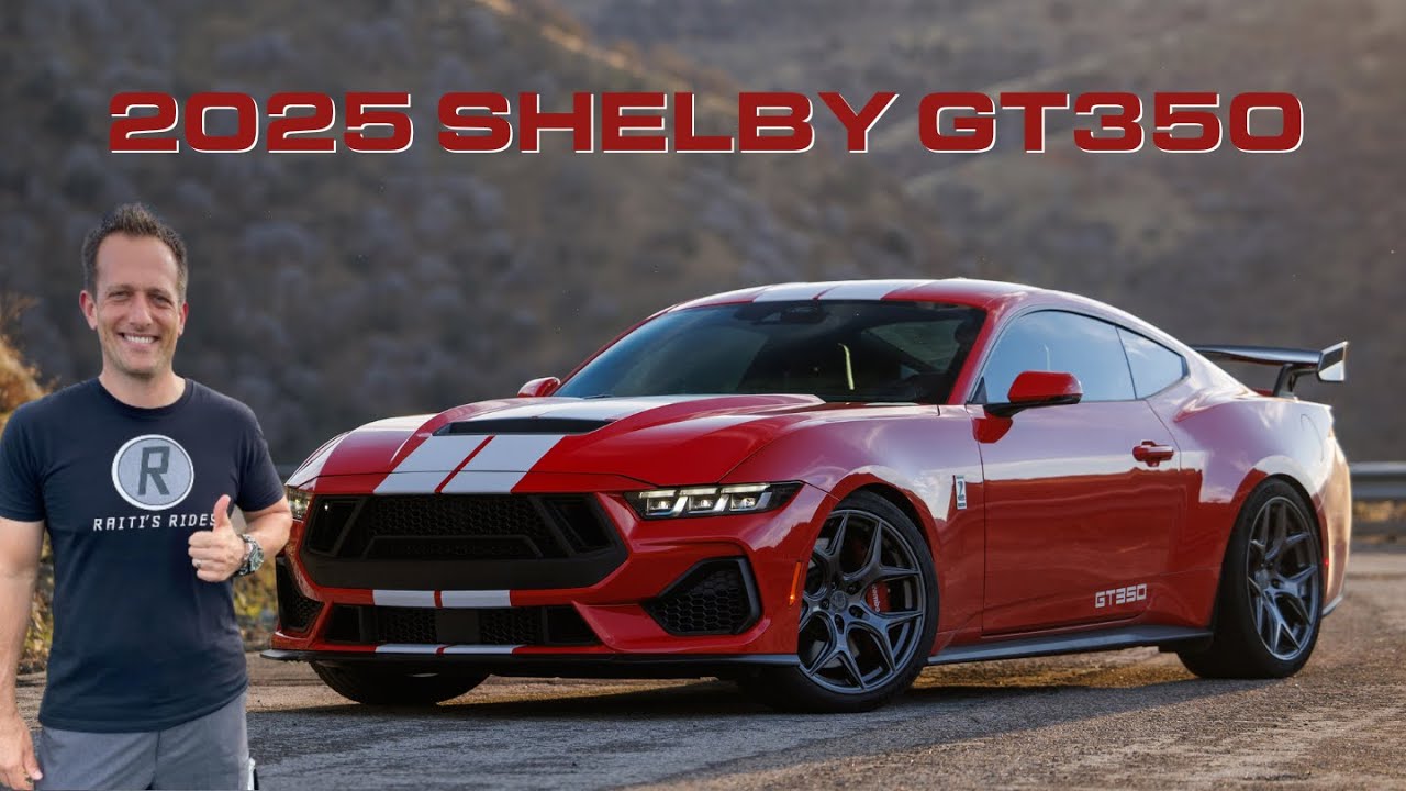 Is the 2025 Shelby GT350 the BEST new muscle car even with NO voodoo V8?