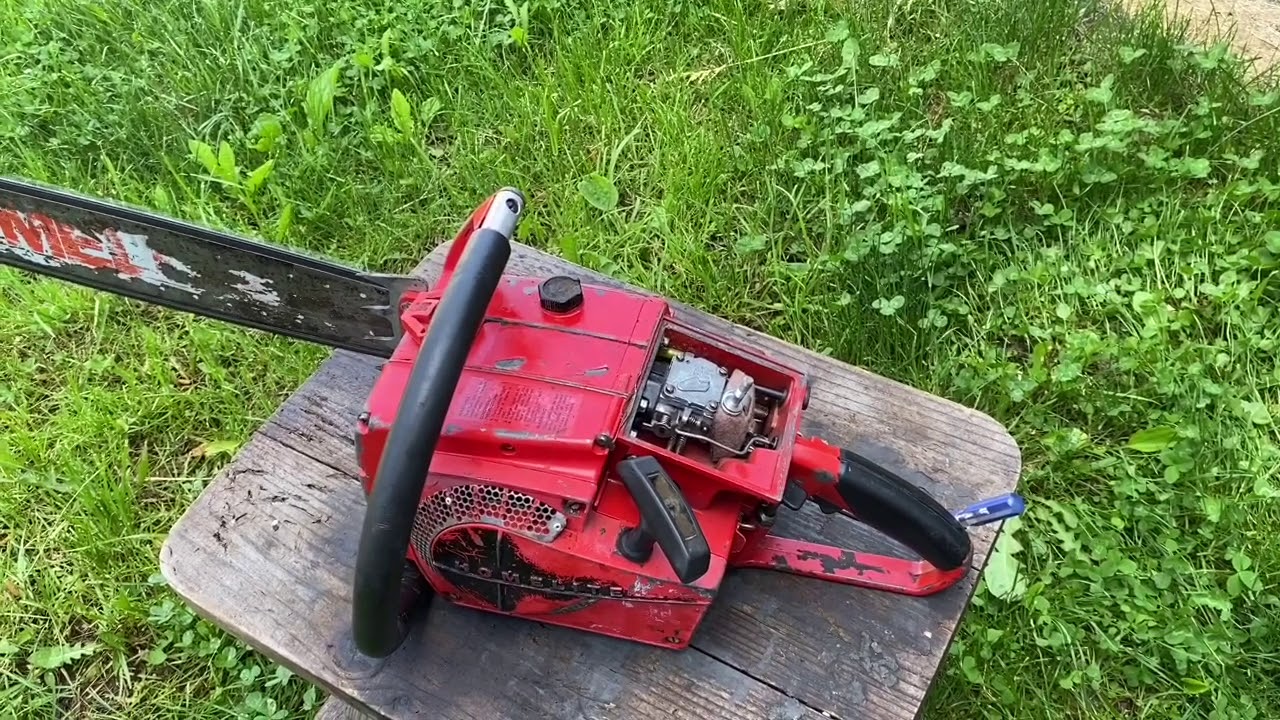 Homelite 82CC Super XL925 Chainsaw First Start