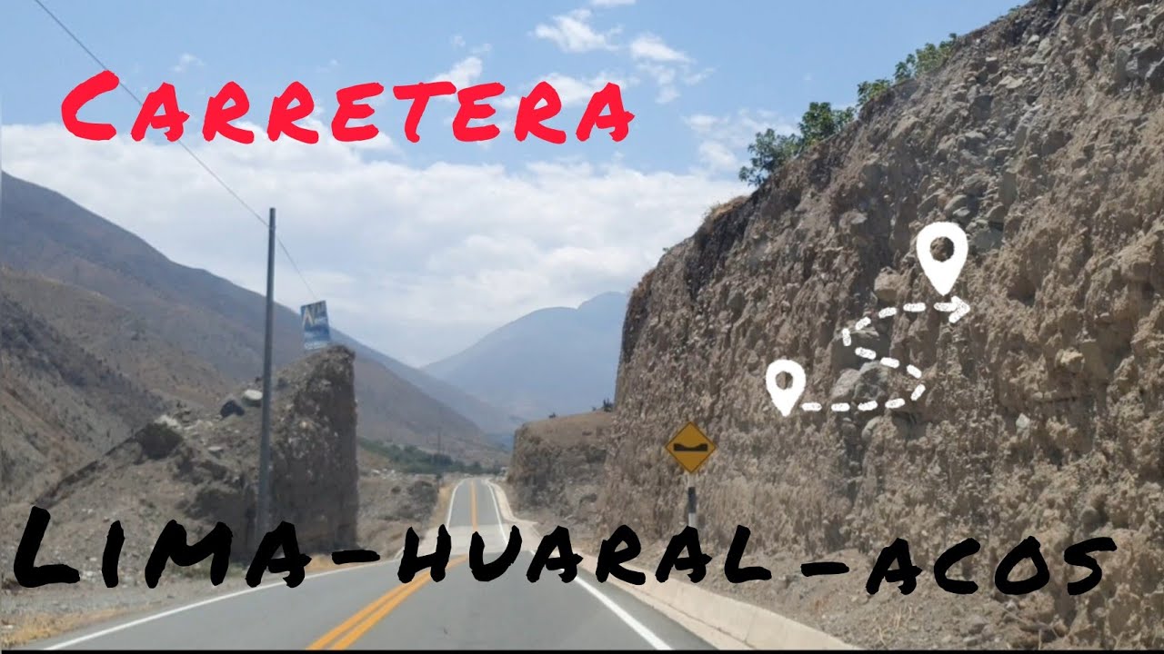ruta 4k  paseo  carretera auto lima - huaral- acos