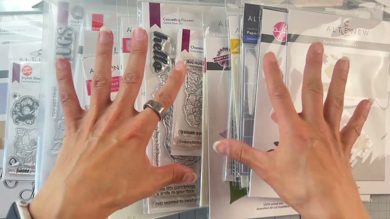 Altenew March release UNBOXING and hi!