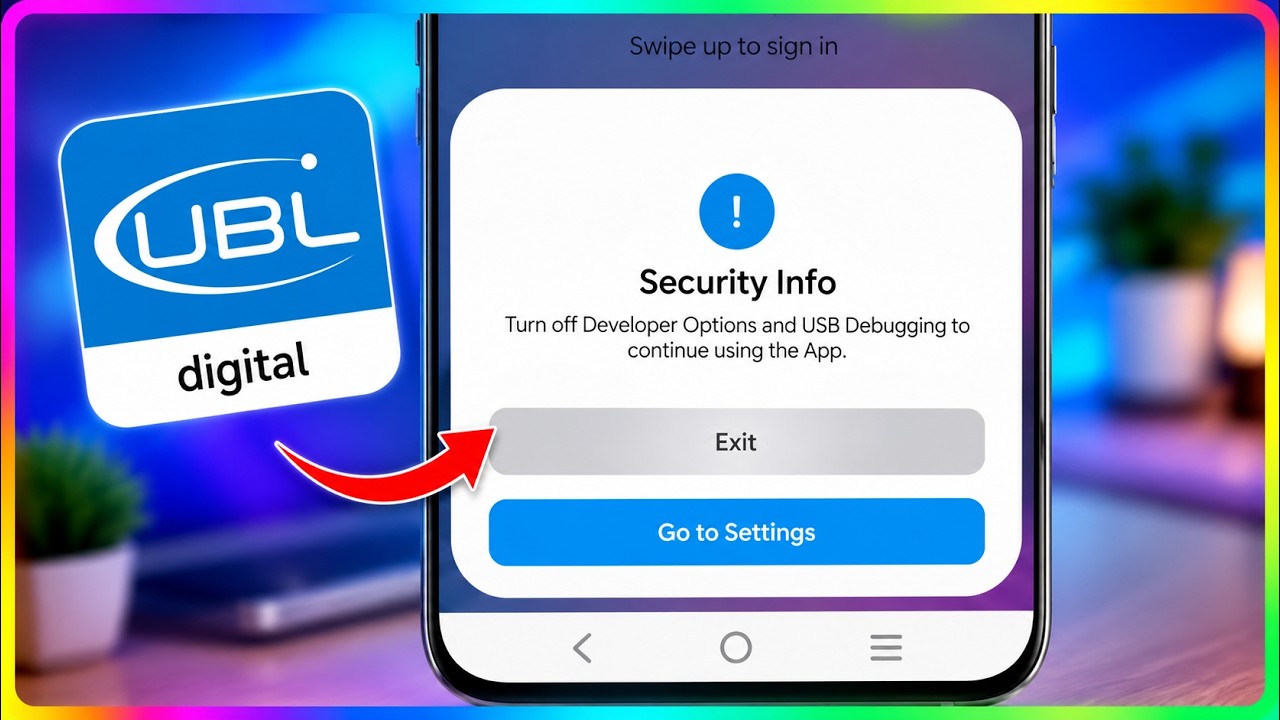 Turn Off Developer Options And USB Debugging To Continue Using The App | UBL App Problem Fix