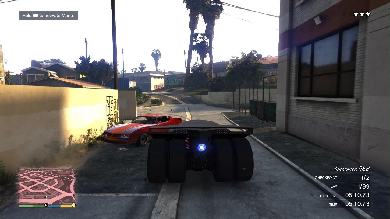 Trying To Escape A 3 Star Wanted Level