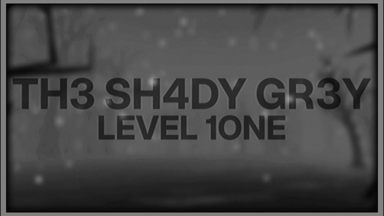 LEVEL 1ONE - The Backrooms: REDACTED OST