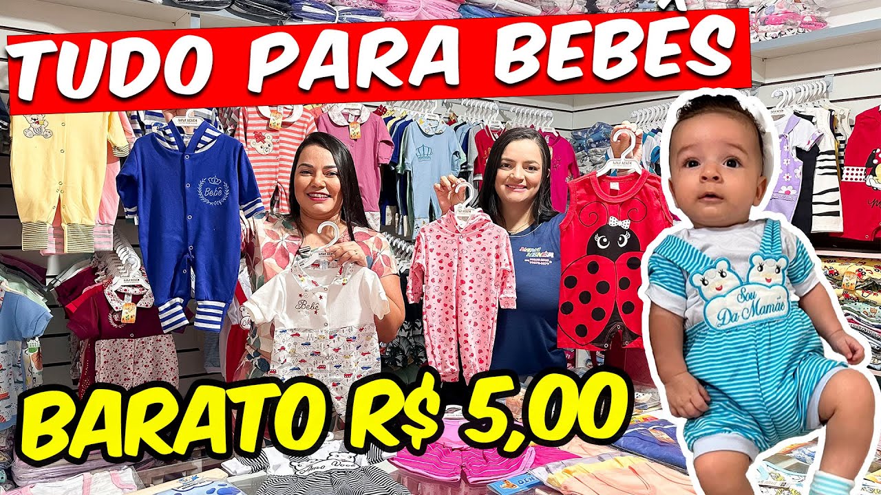 ROUPAS PARA BEBÊS, ENXOVAL E MUITA VARIEDADE ATACADO BARATO EM GOIÂNIA