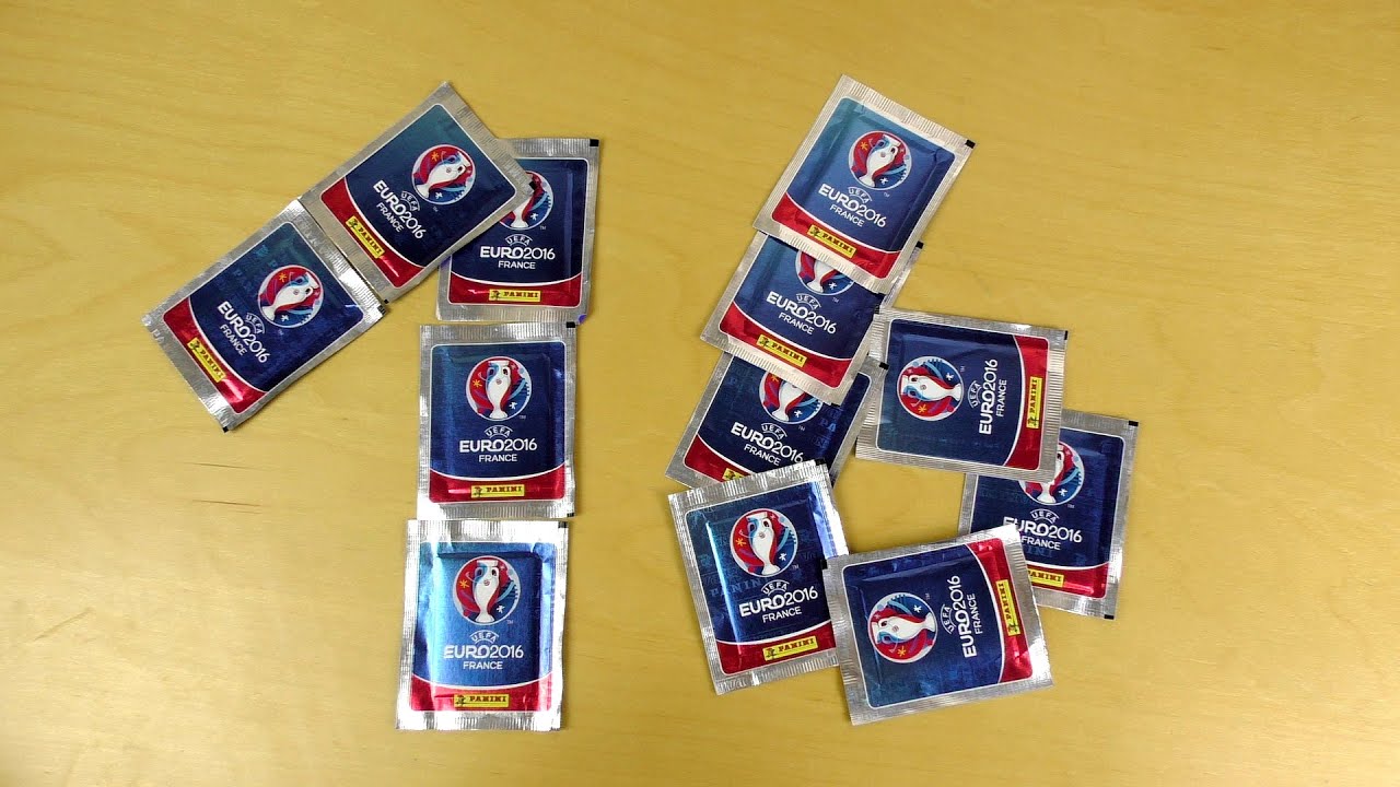[Fun UNBOXING] PANINI Euro France 2016
