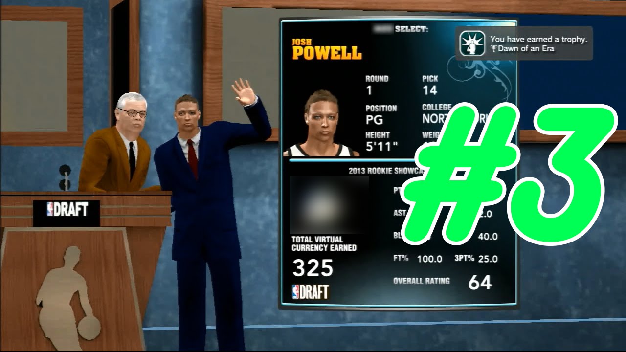 NBA 2K14 - Throwback Series - MyCareer #3 - NBA Draft {PS3} {60FPS}