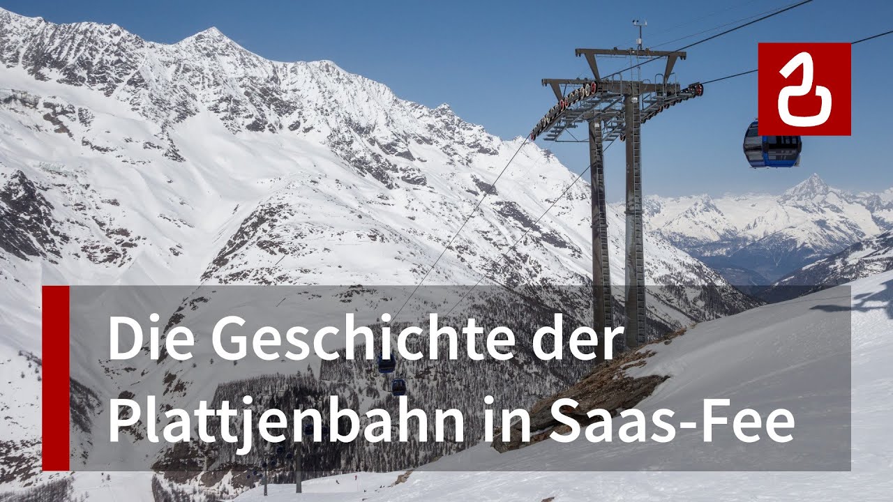 Die Plattjenbahn in Saas Fee