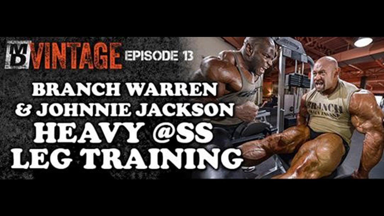Branch and Johnnie O. Jackson Heavy @ss Leg Training | MD VINTAGE EPISODE 13