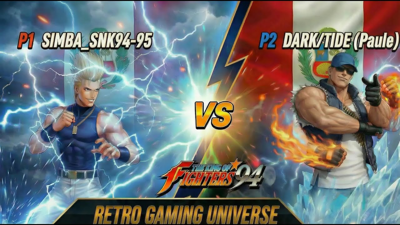 KOF '94  SIMBA_SNK94-95 (PE) Vs DARK/TIDE (Paule) (PE) || Play Date 16 Jan 26
