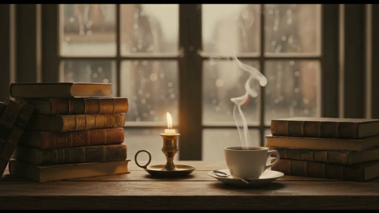 Cozy Café Ambience | Reading Music
