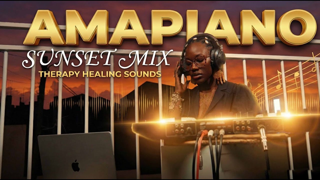 Amapiano Sunset Mix | Therapy healing Sounds | La fille Du Sahel
