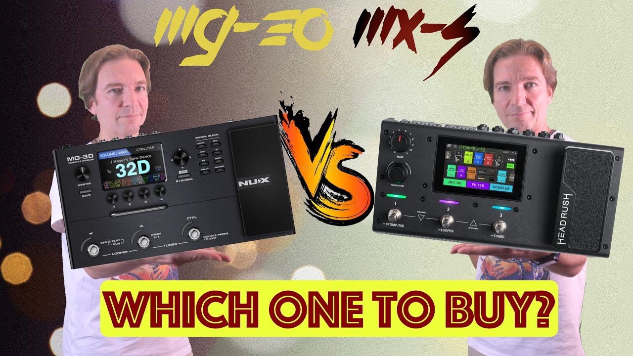 HeadRush MX 5 vs NUX MG 30: which one to buy (with sound and 